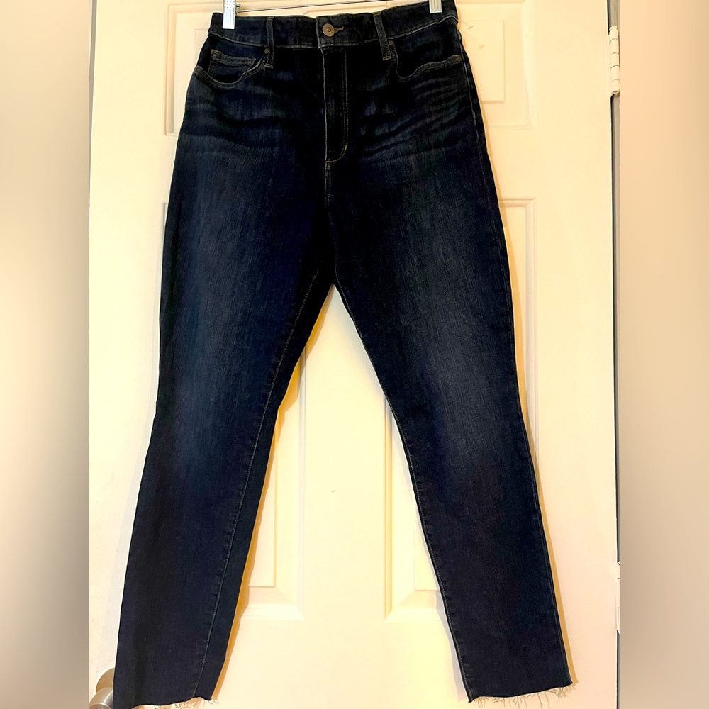 Joe high rise skinny ankle jeans
